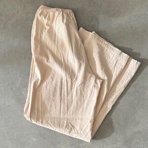 Baserange stoa pant in undyed wild silk